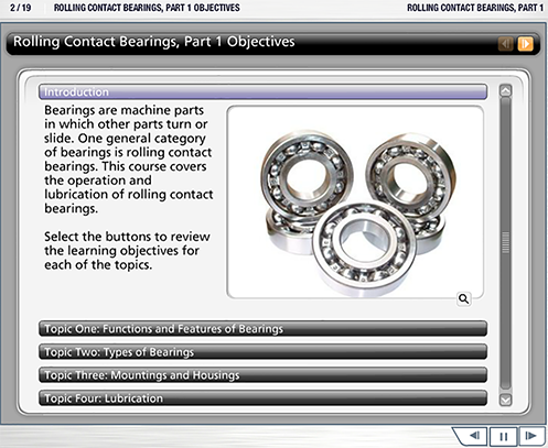 Rolling Contact Bearing Types and Mountings