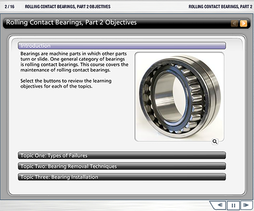 Rolling Contact Bearing Maintenance