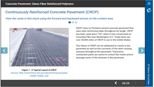 Concrete Pavement: Glass Fiber Reinforced Polymers