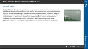 Akin v. Godwin -  A Dave Gibson Lot and Block Case 