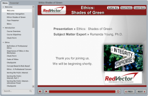 Ethics: Shades of Green