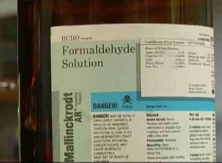 Lab Safety: OSHA Formaldehyde Standard