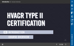 HVACR Type II Certification