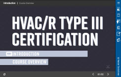 HVACR Type III Certification