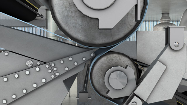 Stock Jet Geometry for Gap Roll Formers