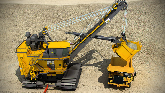 Working Around Mining Equipment